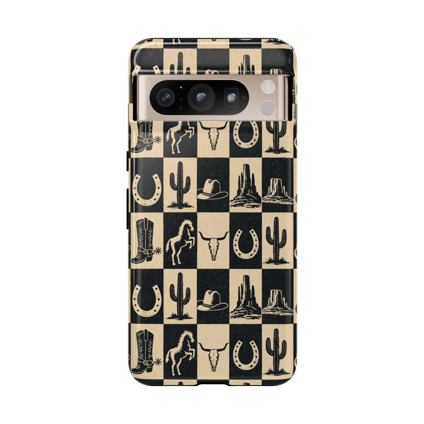 Western Checkerboard Tough Case