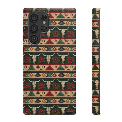 Skull Blanket Stripe Tough Case