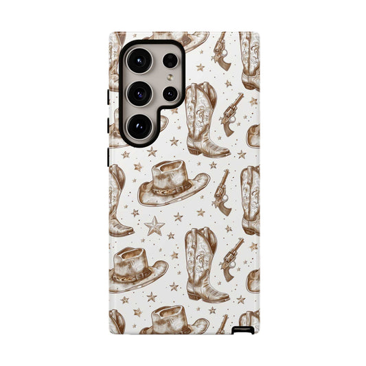 Brown Boots Phone Case