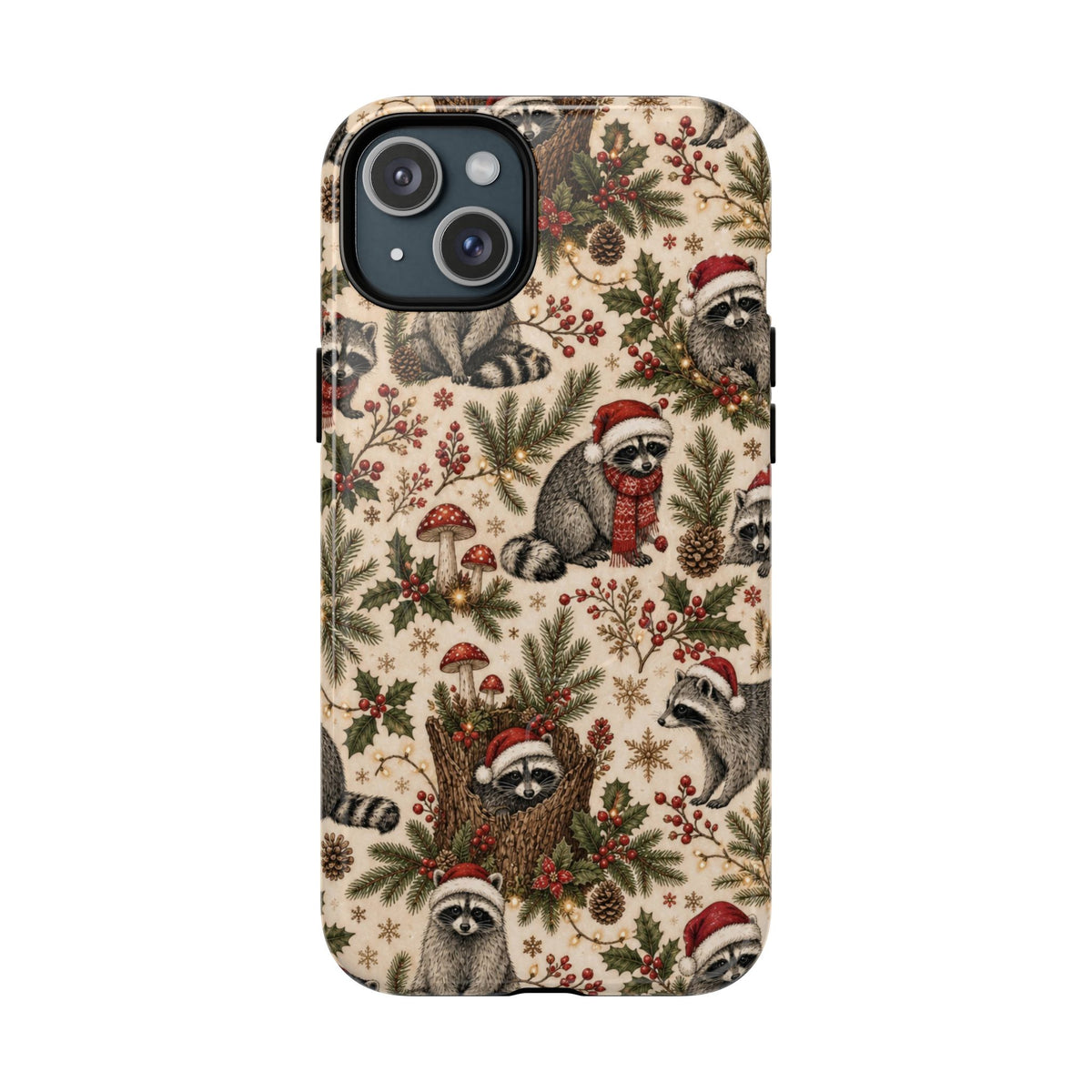 Raccoon Hollow Christmas Magnetic Case