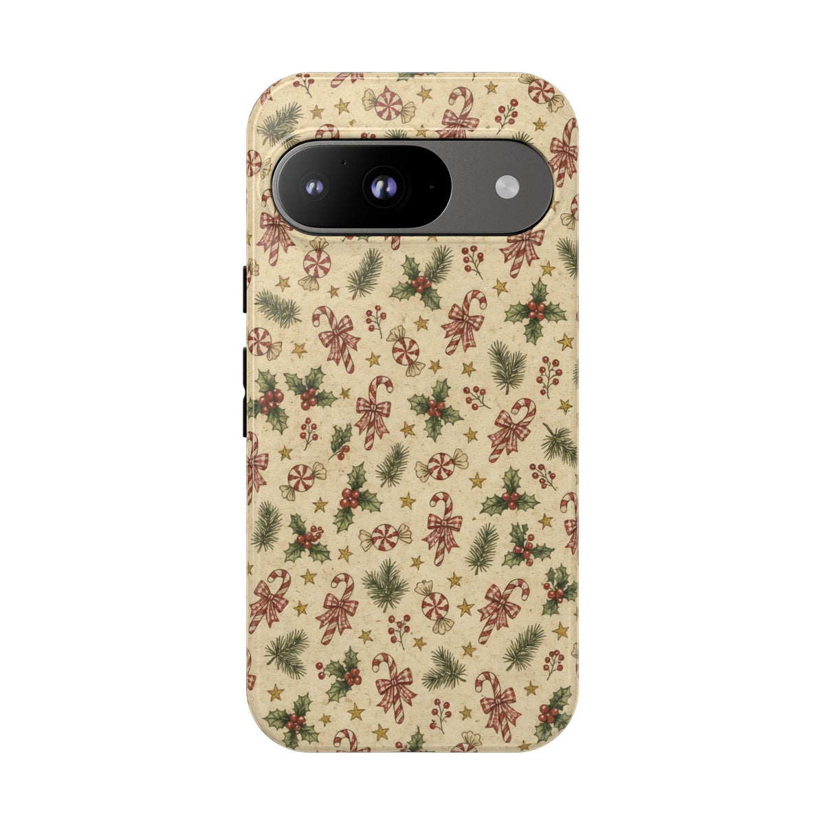 Candy Cane Gingham Tough Case
