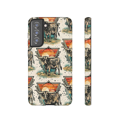 Retro Longhorn Tough Case