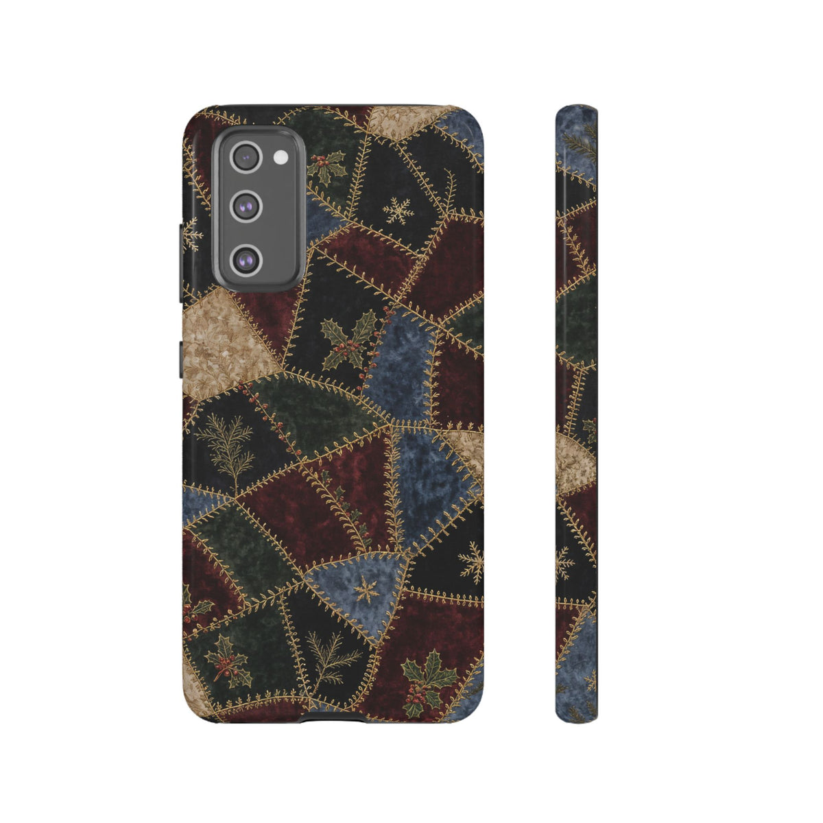 Winter Crazy Quilt Tough Case