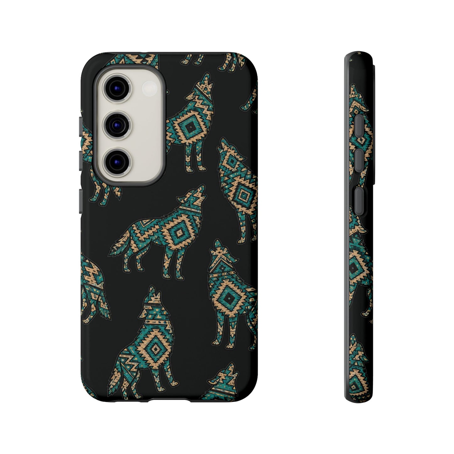Turquoise Wolf Tough Case