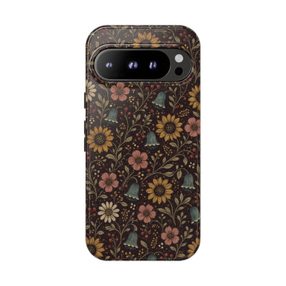 Plum Folk Floral Tough Case