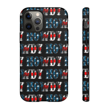 Patriotic Howdy Tough Case