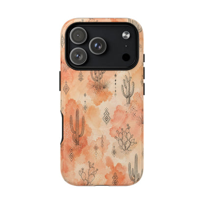 Watercolor Cactus Magnetic Case