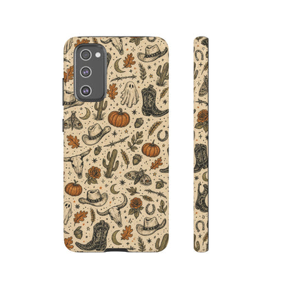 Halloween Western Doodles Tough Case