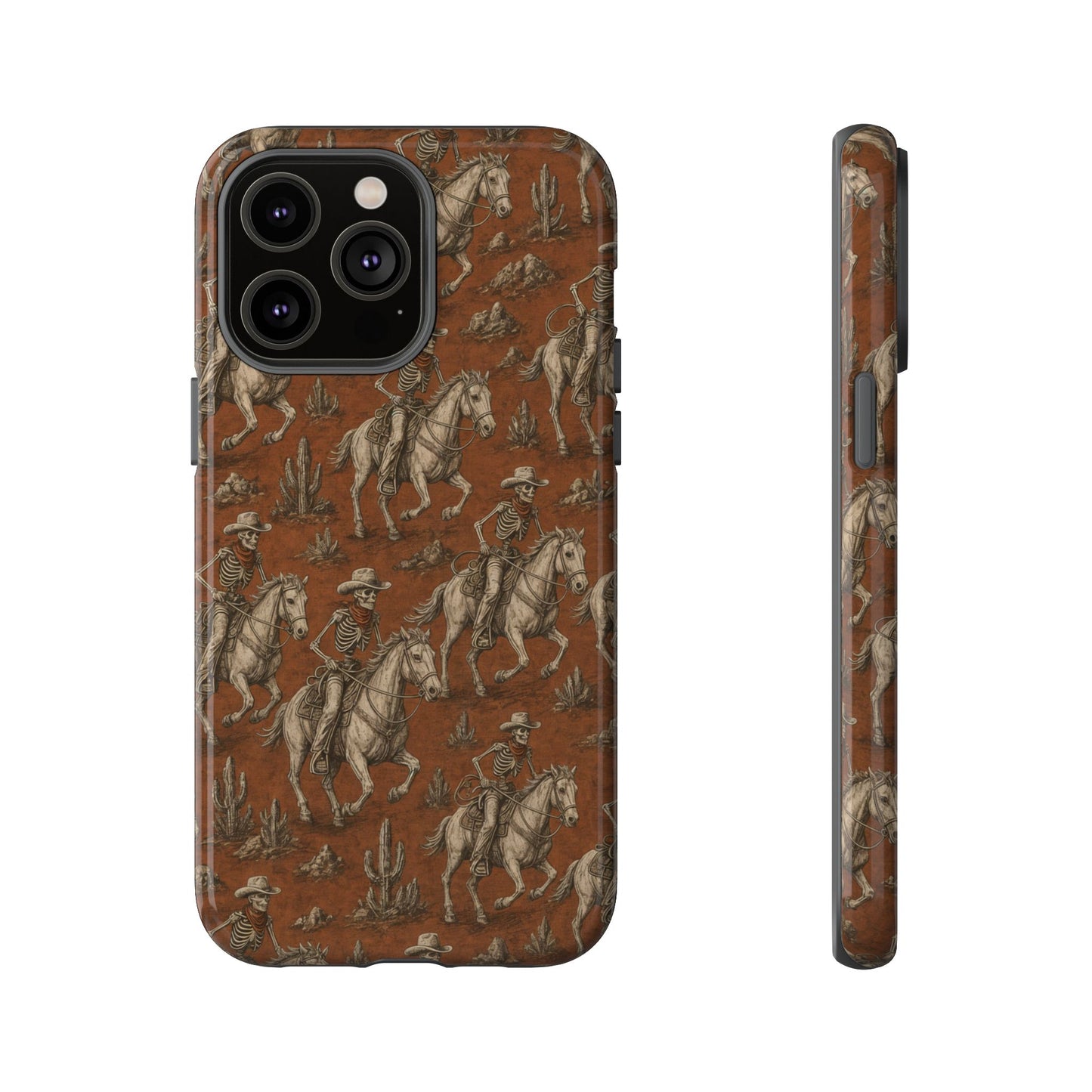 Skeleton Cowboy Ride Tough Case