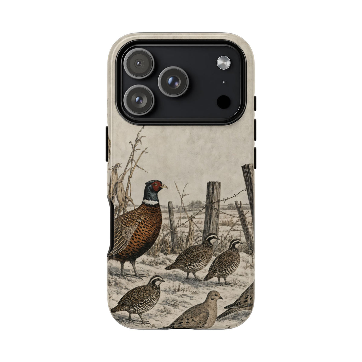 Winter Fencerow Tough Case