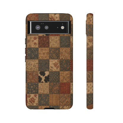 Rustic Patchwork Tough Case