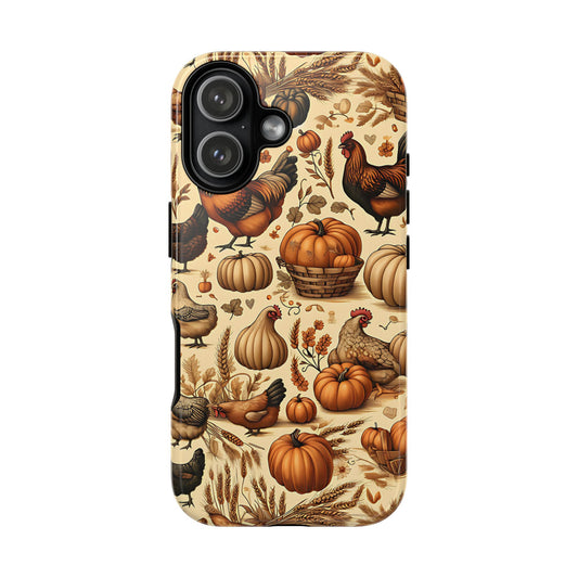 Fall Chickens Tough Phone Case
