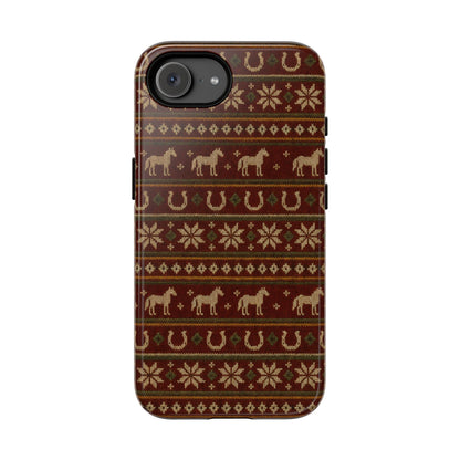 Fair Isle Horses Tough Case
