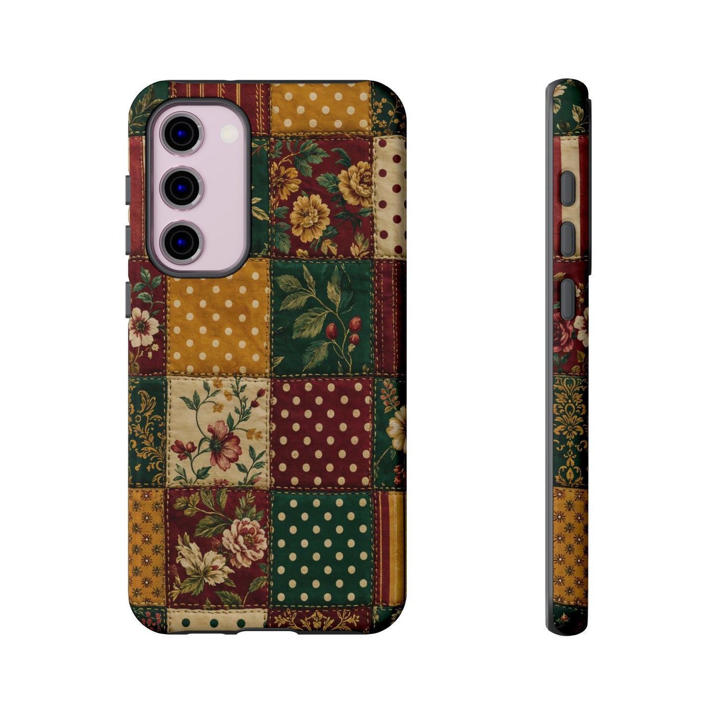 Jewel Tone Patchwork Tough Case
