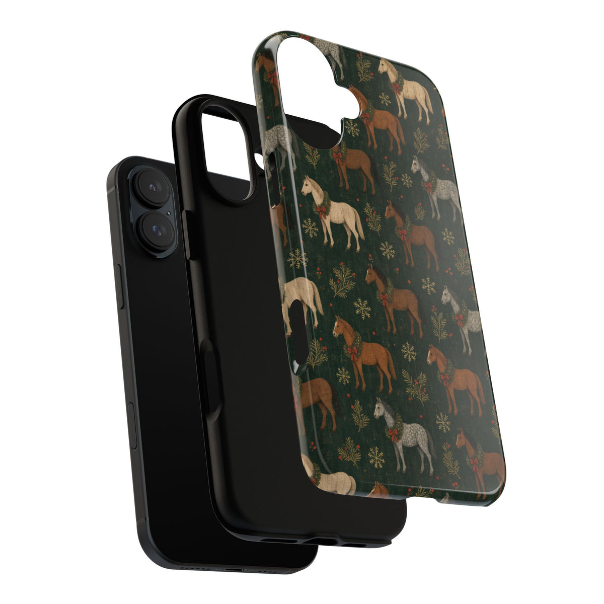 Wreath Horses Tough Case