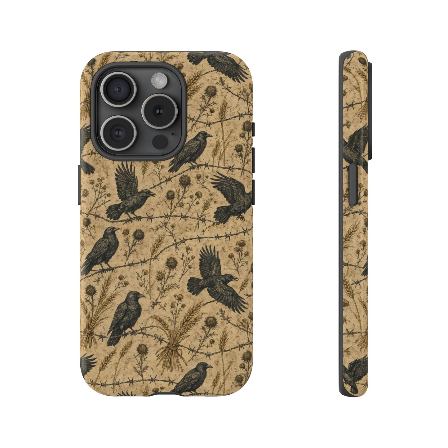 Crow Wheat Barbwire Tough Case