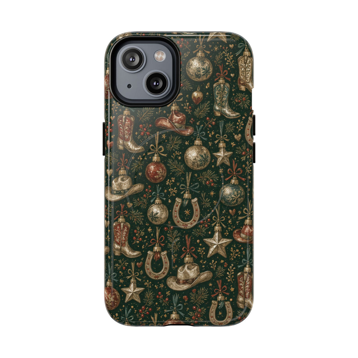 Cowboy Ornaments Magnetic Case