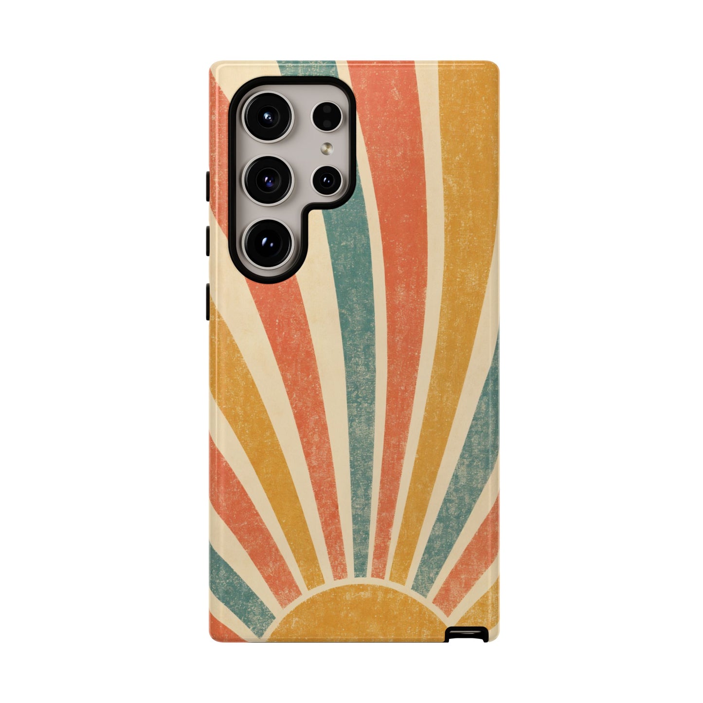 Retro Sun Rays Tough Case