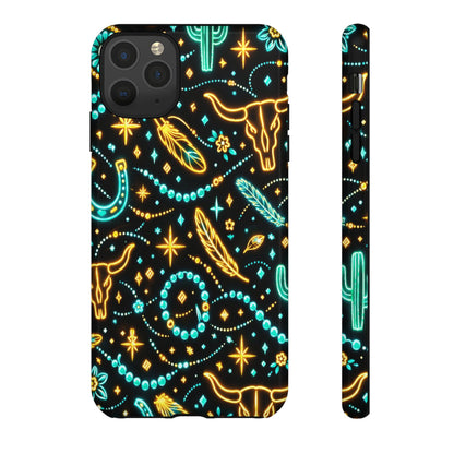Neon Turquoise Tough Case