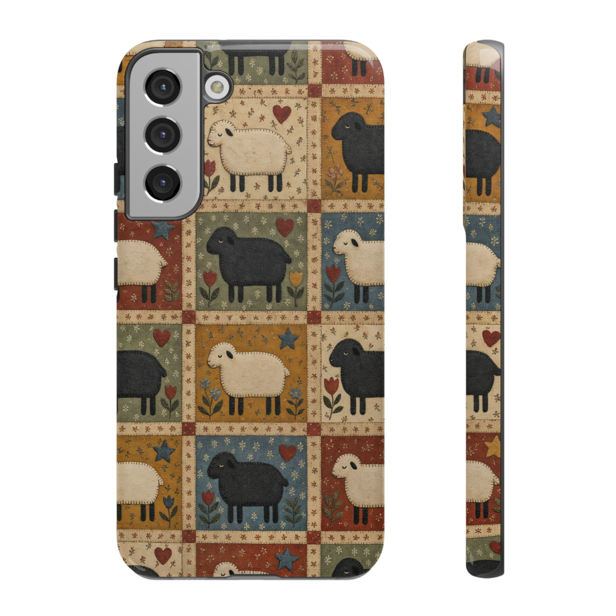 Sheep Quilt Tough Case