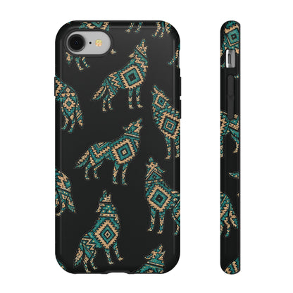 Turquoise Wolf Tough Case