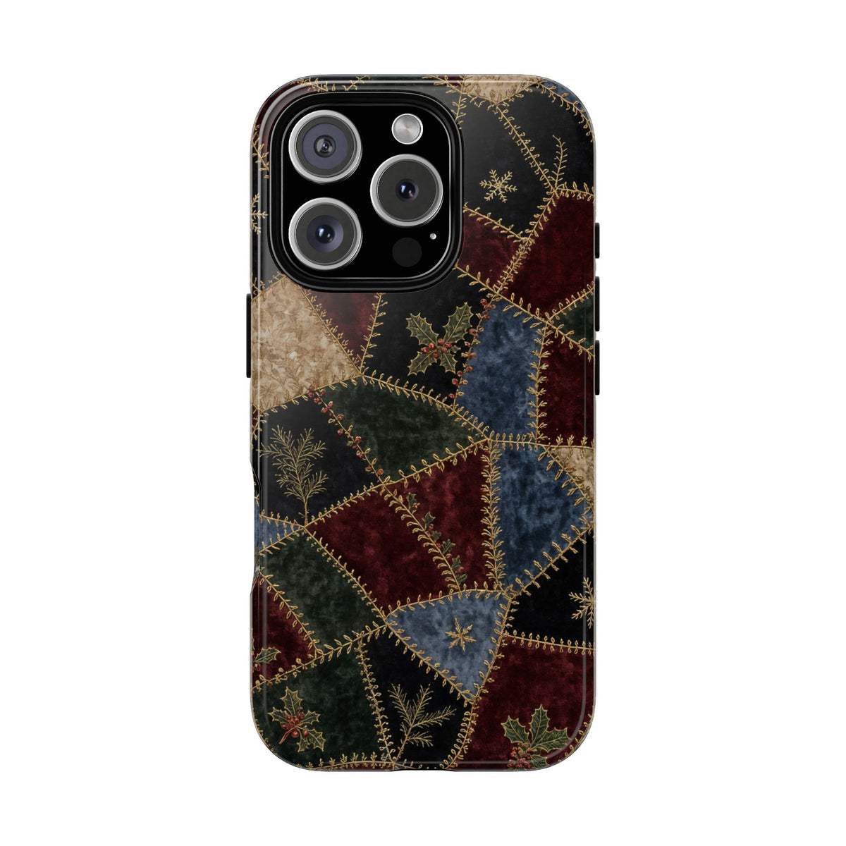 Winter Crazy Quilt Tough Case