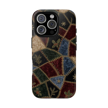 Winter Crazy Quilt Tough Case