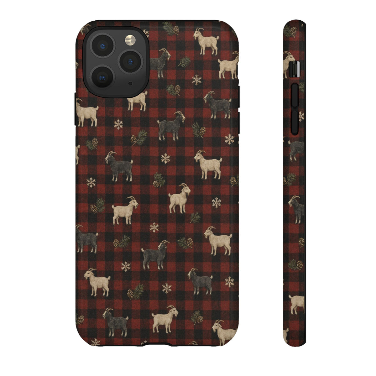 Buffalo Check Goats Tough Case