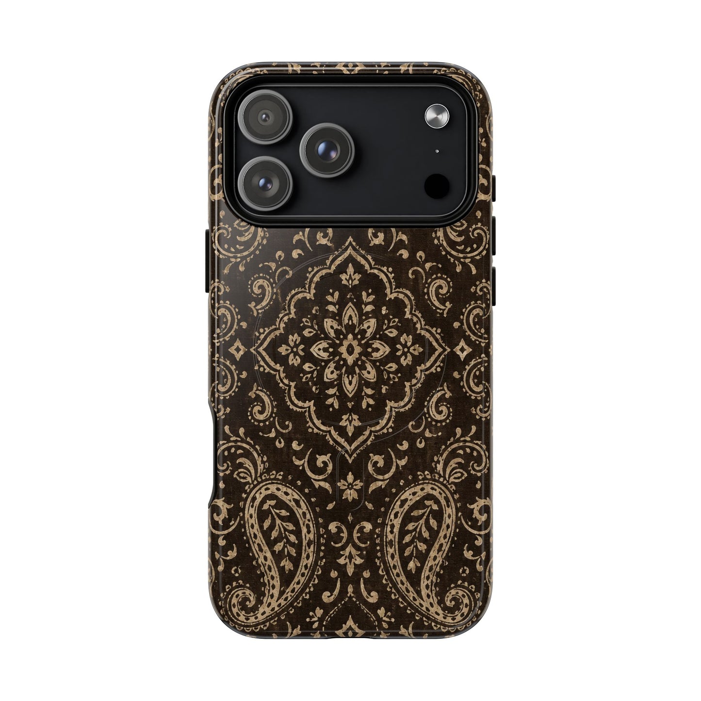 Chocolate Paisley Magnetic Case