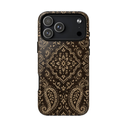 Chocolate Paisley Magnetic Case