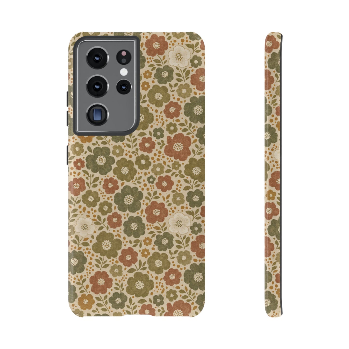 Retro Poppy Field Tough Case