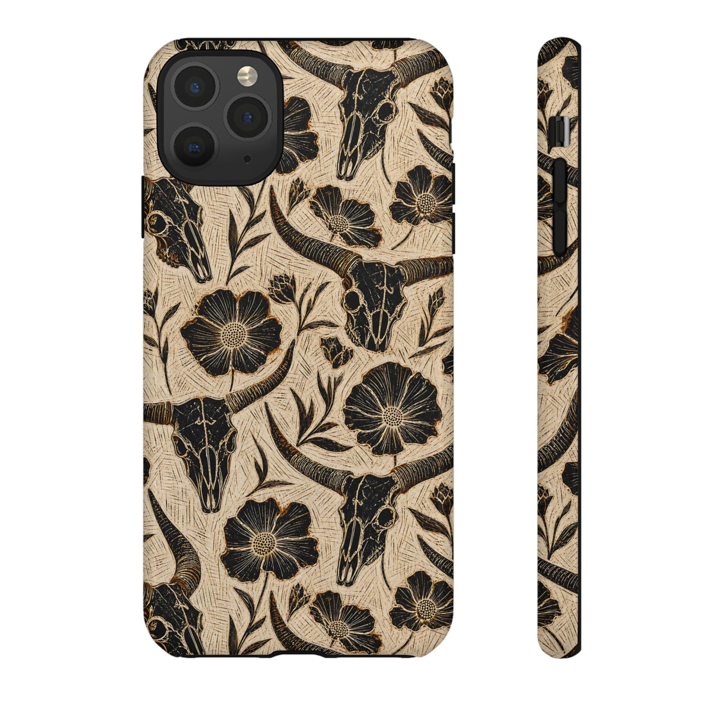 Carved Skulls Tough Case