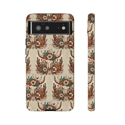 Boho Bull Skull Tough Case