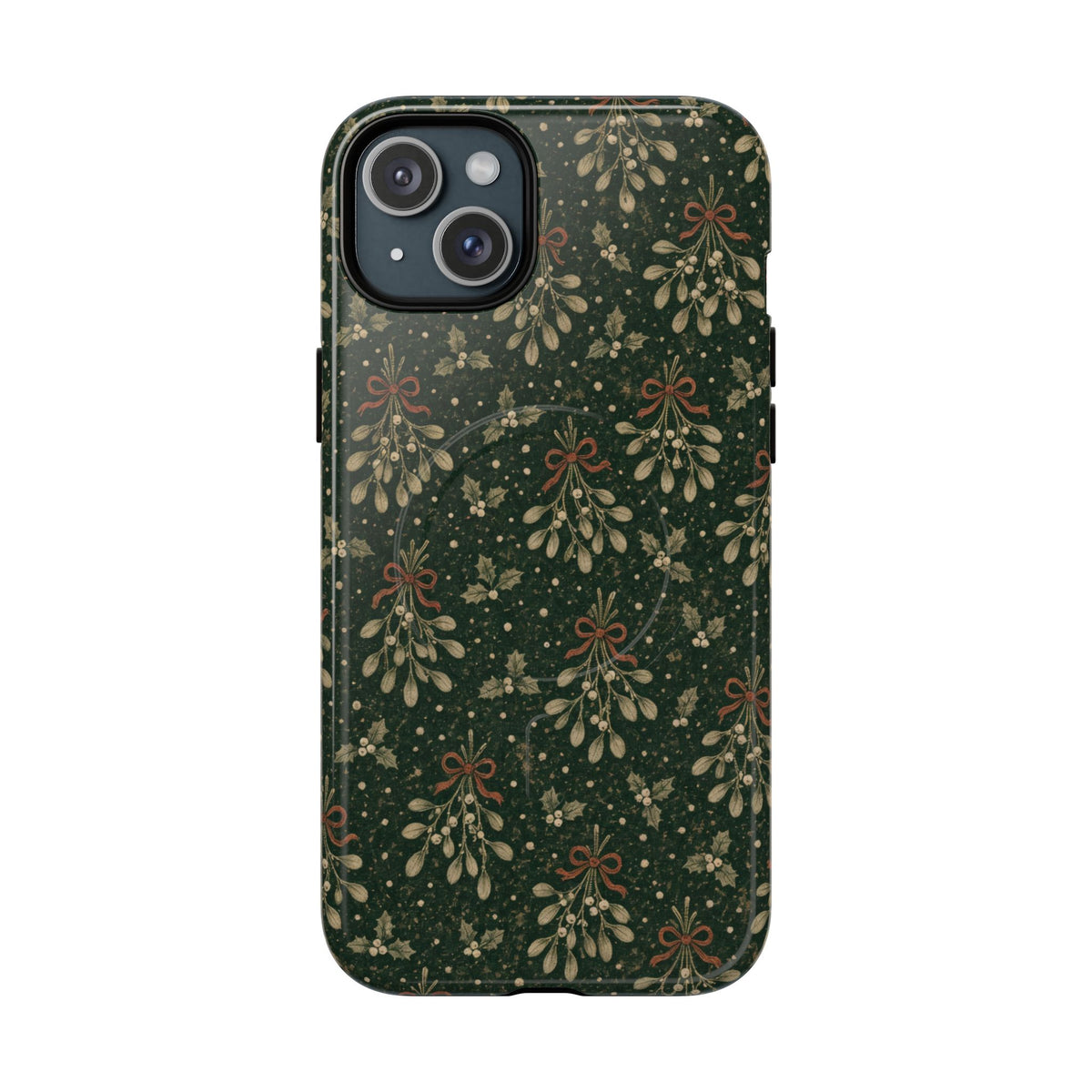 Mistletoe Etching Magnetic Case