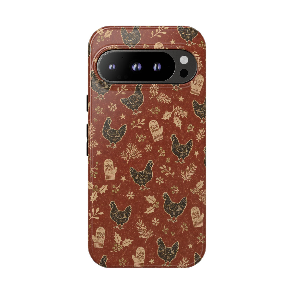 Christmas Hens Tough Case
