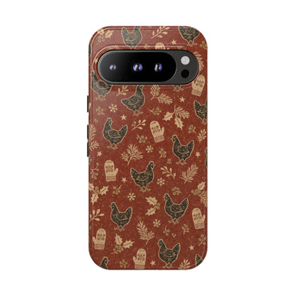 Christmas Hens Tough Case