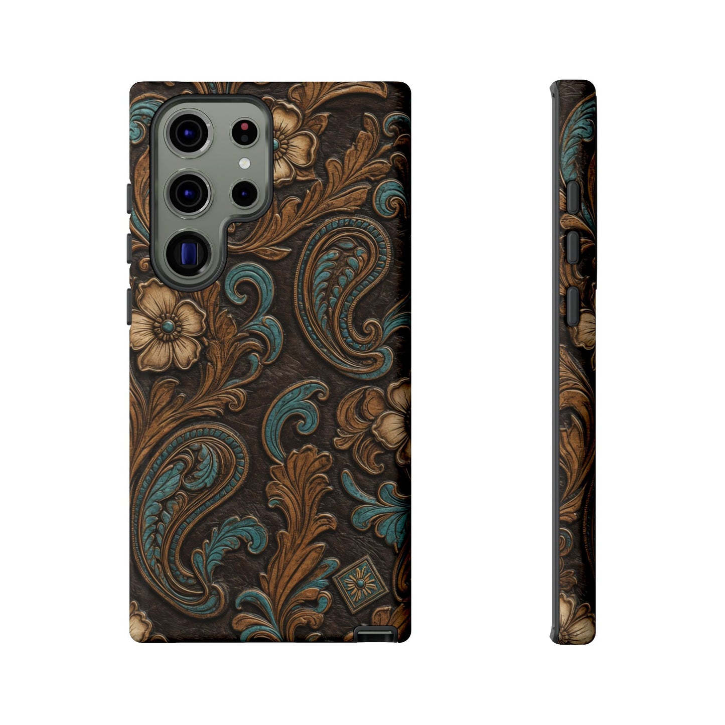 Tooled Paisley Tough Case
