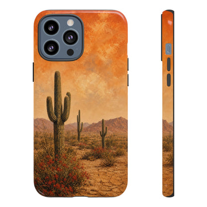 Sunset Cacti Tough Case