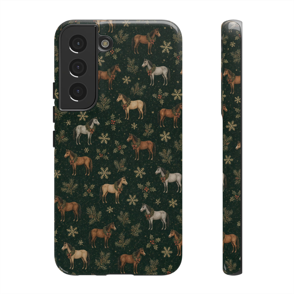 Evergreen Horses Tough Case