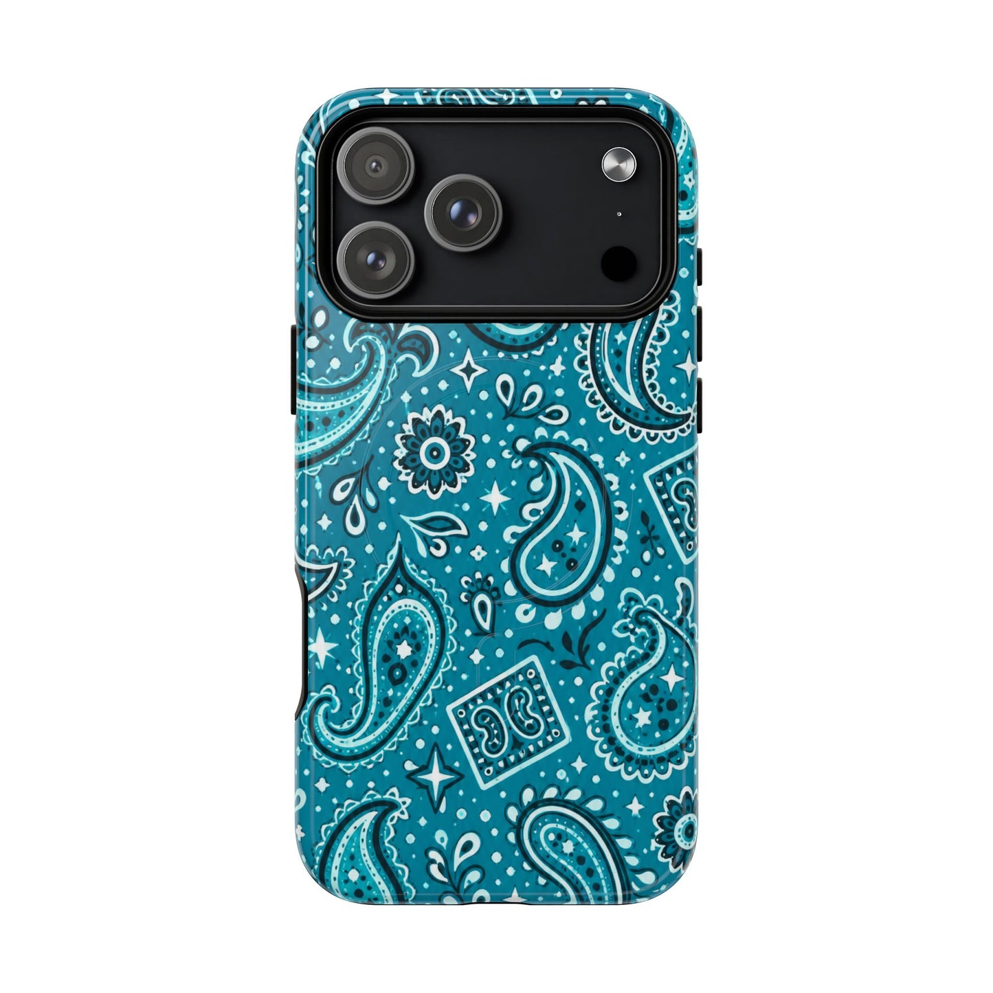 Blue Bandana Magnetic Case