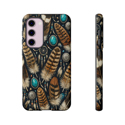 Southwest Feather Tough Case