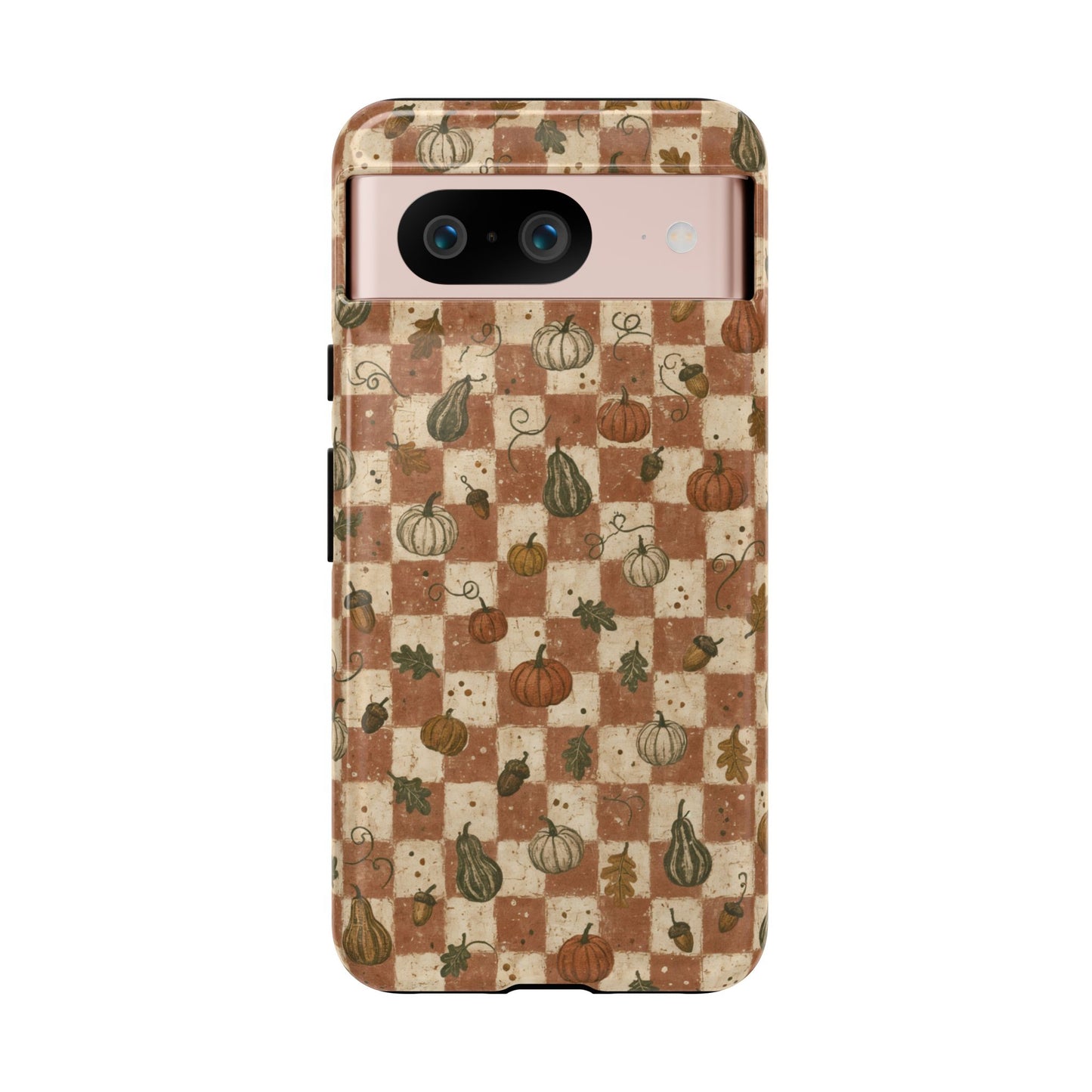 Pumpkin Checker Tough Case