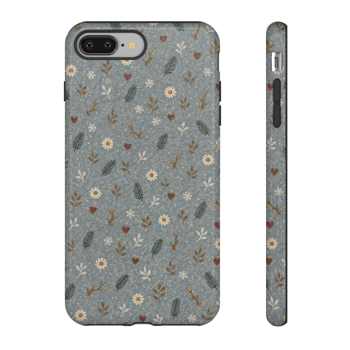 Antler Daisies Snow Tough Case