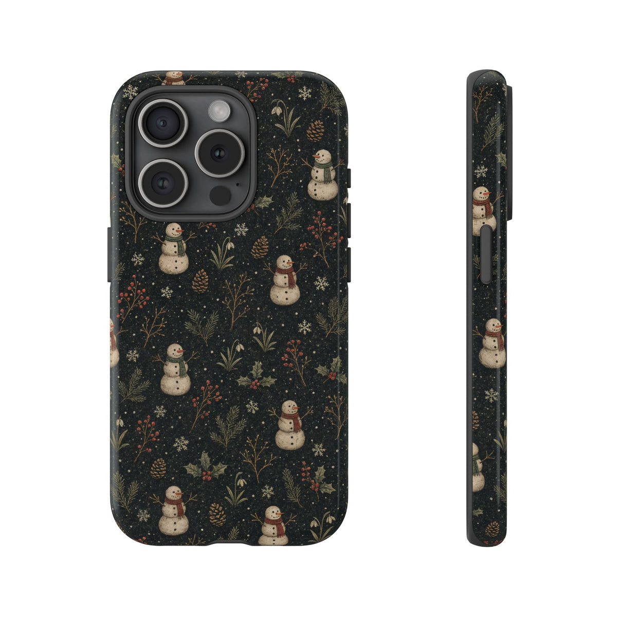 Midnight Snowmen Tough Case