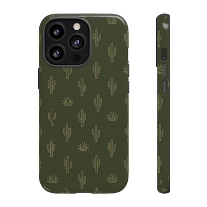 Green Cactus Tough Case