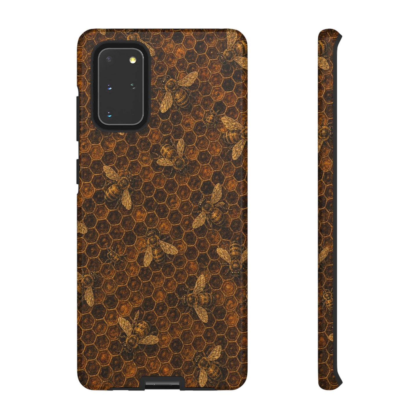 Golden Honeycomb Tough Case