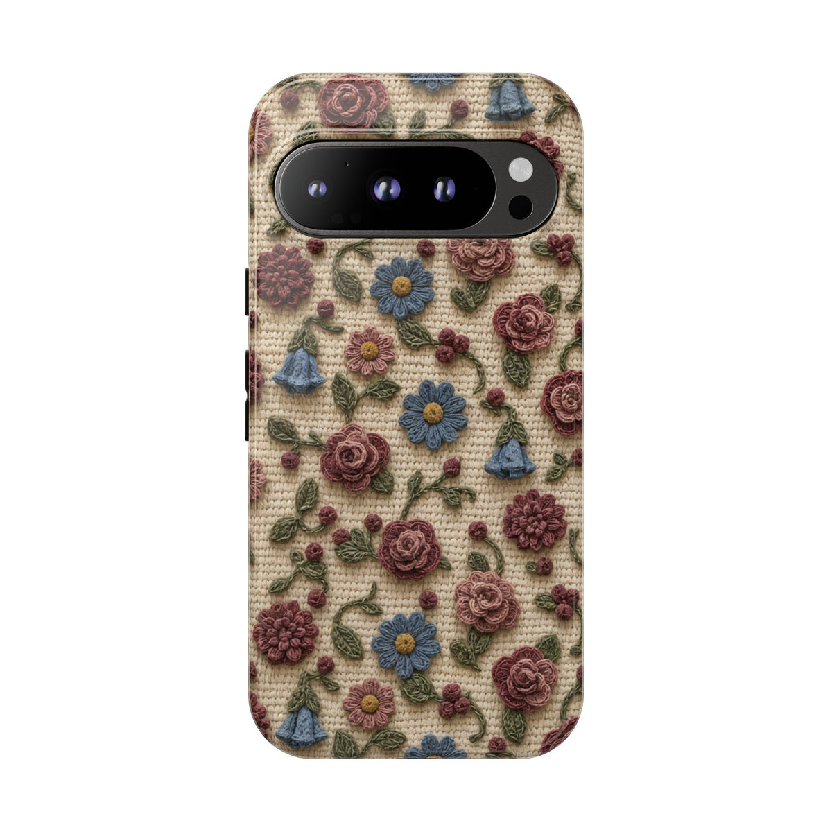 Crochet Flower Garden Tough Case