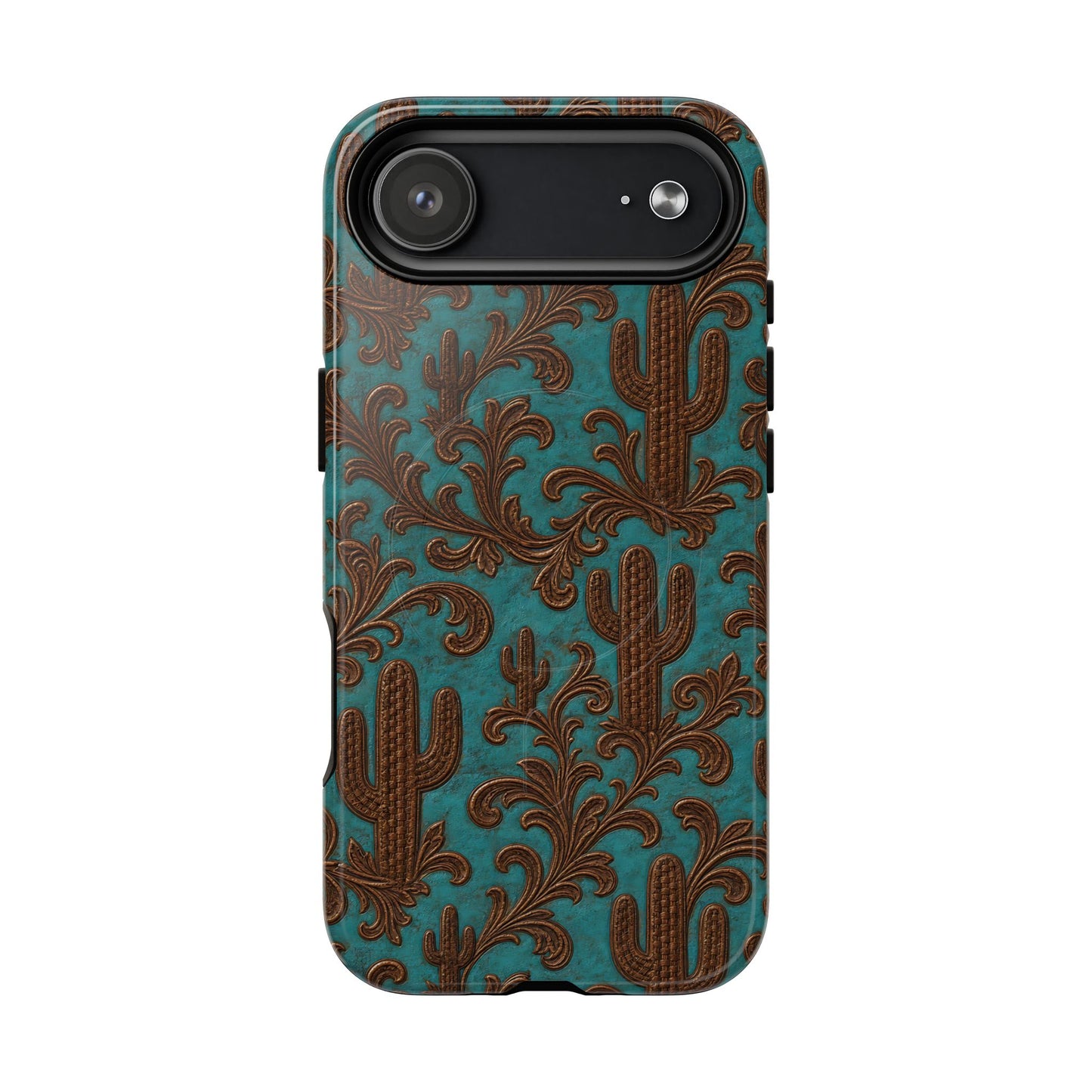 Cactus + Scrolls Magnetic Case