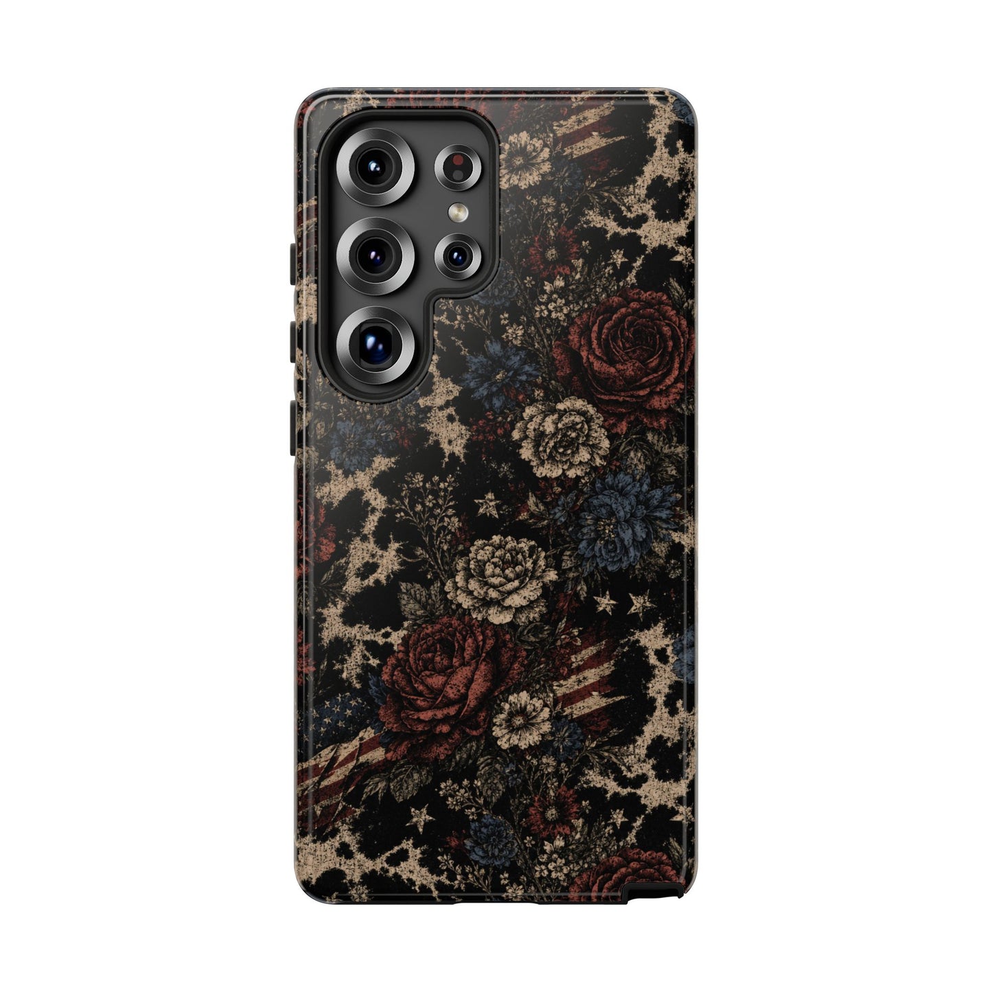 USA Cowhide Bloom Tough Case