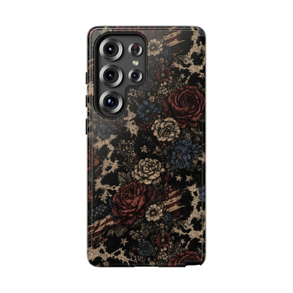 USA Cowhide Bloom Tough Case